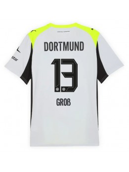 Billige Borussia Dortmund Pascal Gross #13 Bortedrakt 2025-26 Kortermet